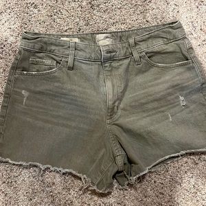Universal Thread Green Jean Shorts Size 12/31